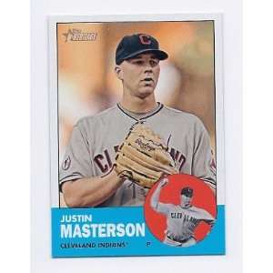  2012 Topps Heritage #14 Justin Masterson Cleveland Indians 