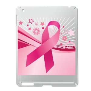  iPad 2 Case Silver of Cancer Pink Ribbon Waves Everything 