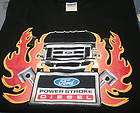 Ford Powerstroke power stroke racing short sleeve tee shirt black 