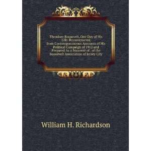   the Roosevelt Association of Jersey City William H. Richardson Books