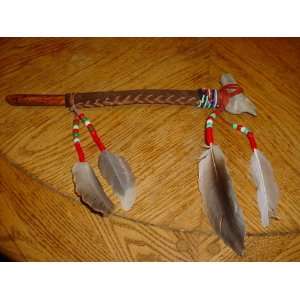Native American Peace Pipe (18 Inches Long)