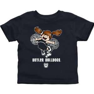 Butler Bulldogs Toddler Cheer Squad T Shirt   Navy Blue  