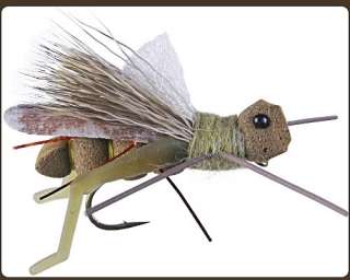 Montana Fly Osteens Hopper fly imitation size 10  