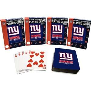   Specialties New York Giants Playing Cards  4 Pack
