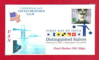 USS SAN FRANCISCO CA 38 WWII Cruiser Pearl Harbor 1941 Ship DCP 