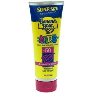 BANANA BOAT KIDS SUNBLK SPF50 8oz by ENERGIZER PERSONAL CARE ***