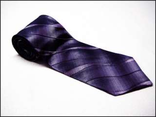 NEW Mens Designer Balenciaga Striped All Silk Tie PARIS  