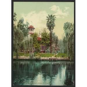  The lake,Lucky Baldwins ranch,moss,Pasadena,CA,c1898 