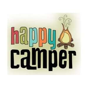  Imaginisce Happy Camper Snagem Stamps Happy Camper; 12 