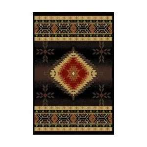 Area Rug in Multi   8 Round   Cosmos Collection   RUCOSM0808RD 1305 