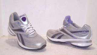 Reebok EasyTone Ree Inspire Workout Sneakers Grey Purple Womens Size 8 