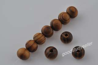  150Pcs Brown Wood Spacer Loose beads Bracelets findings 