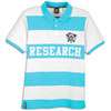 LRG Elite Fleet Wide Stripe S/S Polo   Mens   Light Blue / White