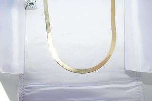   Herringbone Necklace 9.6 Grams 18 Long   Merksamer Jewelers  