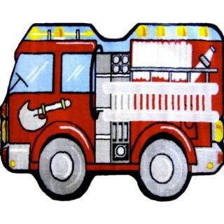  LA Rug Fire Engine Rug 31x47