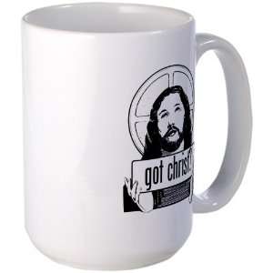    Large Mug Coffee Drink Cup Got Christ Jesus Christ 