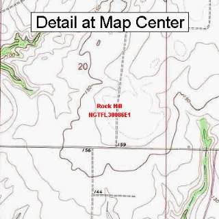  USGS Topographic Quadrangle Map   Rock Hill, Florida 