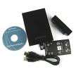 New USB HDD Hard Drive Data Transfer Cable Kit for XBox 360 slim Black 