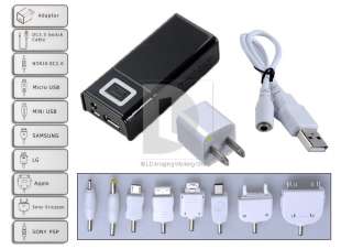   Battery Backup Power Bank Charger for iPhone Nokia Samsung PSP  
