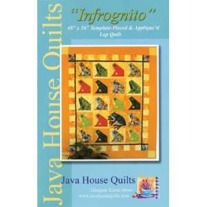  JAVA HOUSE QUILT PATTERN IN FROGNITO 48 X 56 Arts 
