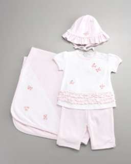 3Q5F Kissy Kissy Butterfly Tee/Leggings, Hat & Blanket