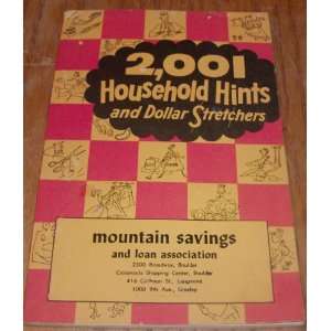  2001 Household Hints and Dollar Stretchers Books