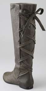 Belle by Sigerson Morrison Tie Back Tall Flat Boots  