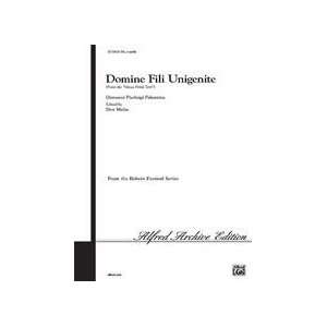  Domine Fili Unigenite (from Missa Primi Toni) Choral 