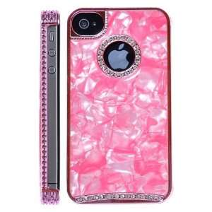 Luxury Marble Bling Pattern Diamond Hard Case for iPhone 4S/iPhone 4 