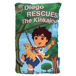  Jumbo Storybook Pillow Diego Toys & Games