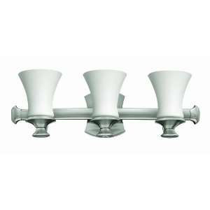   Amherst Collection Bath Light, Brushed Nickel Finish   Opal Glass