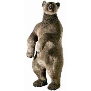  Hansa 4042 Life Size Grizzly Bear Stuffed Animal Toys 
