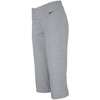 Nike Regular Dri Fit Cotton Capri   Womens   Grey / Grey