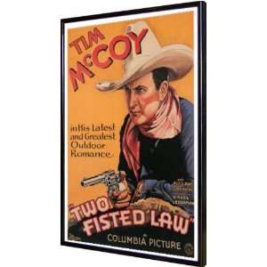  Two Fisted Law 11x17 Framed Poster