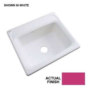  Dekor Single Basin Acrylic Topmount Kitchen Sink 38066 