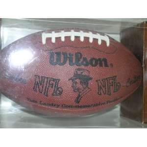  Limited Edition Tom Landry Commemorative NFL Football 