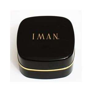  Iman Luxury Loose Powder Clay Medium Dark Full Size Hard 