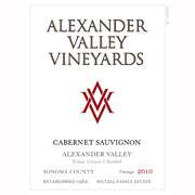 Alexander Valley Vineyards Cabernet Sauvignon 2010 