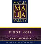 Matua Valley Pinot Noir 2009 