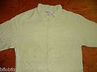 Tommy Bahama Mens Silk SMALL S Lime Green Casual Button