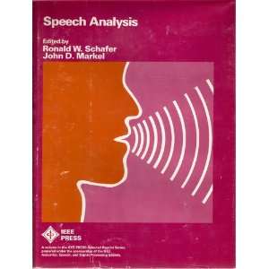  Schafer Speech Analysis (9780471058304) R W SCHAFER 