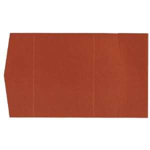  Copper Metallic Pocketfold Invitation Card, A6 (50 Cards 