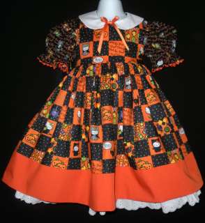    Halloween Deluxe 2 piece Dress & Pinafore Boutique size Small 2/3