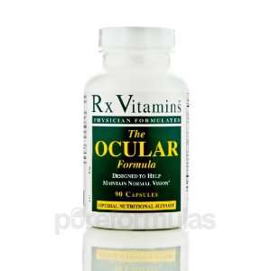  RX Vitamins Ocular Formula 90 Capsules Health & Personal 