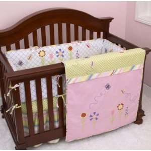    Cotton Tale Spring Fling 4 Piece Baby Crib Bedding Set Baby