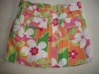 Girls Gymboree Spring Fun Flower Skort Skirt 4 4T *  