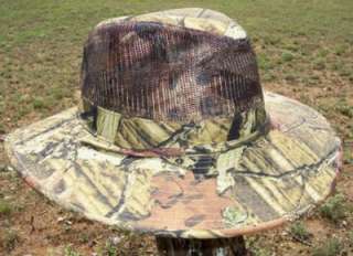 NEW Licensed MOSSY OAK CAMO Safari Hunting Fishing Hat  
