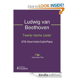   Lieder Sheet Music Ludwig van Beethoven  Kindle Store