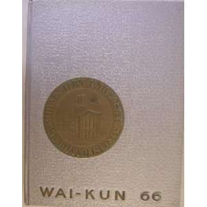 1966 Midwestern (State) University   Wai Kun Yearbook   Wichita Falls 