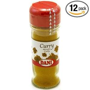 DANI Curry, 1.41 Ounce Glass Bottles (Pack of 12)  Grocery 